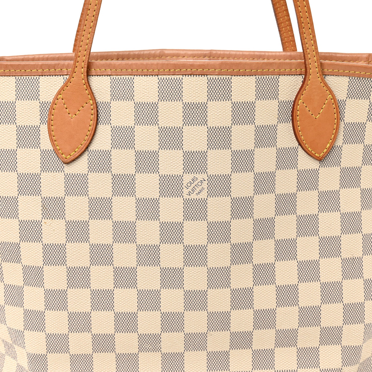 Louis Vuitton Damier Azur Neo Neverfull MM Rose Ballerine 9 of 15