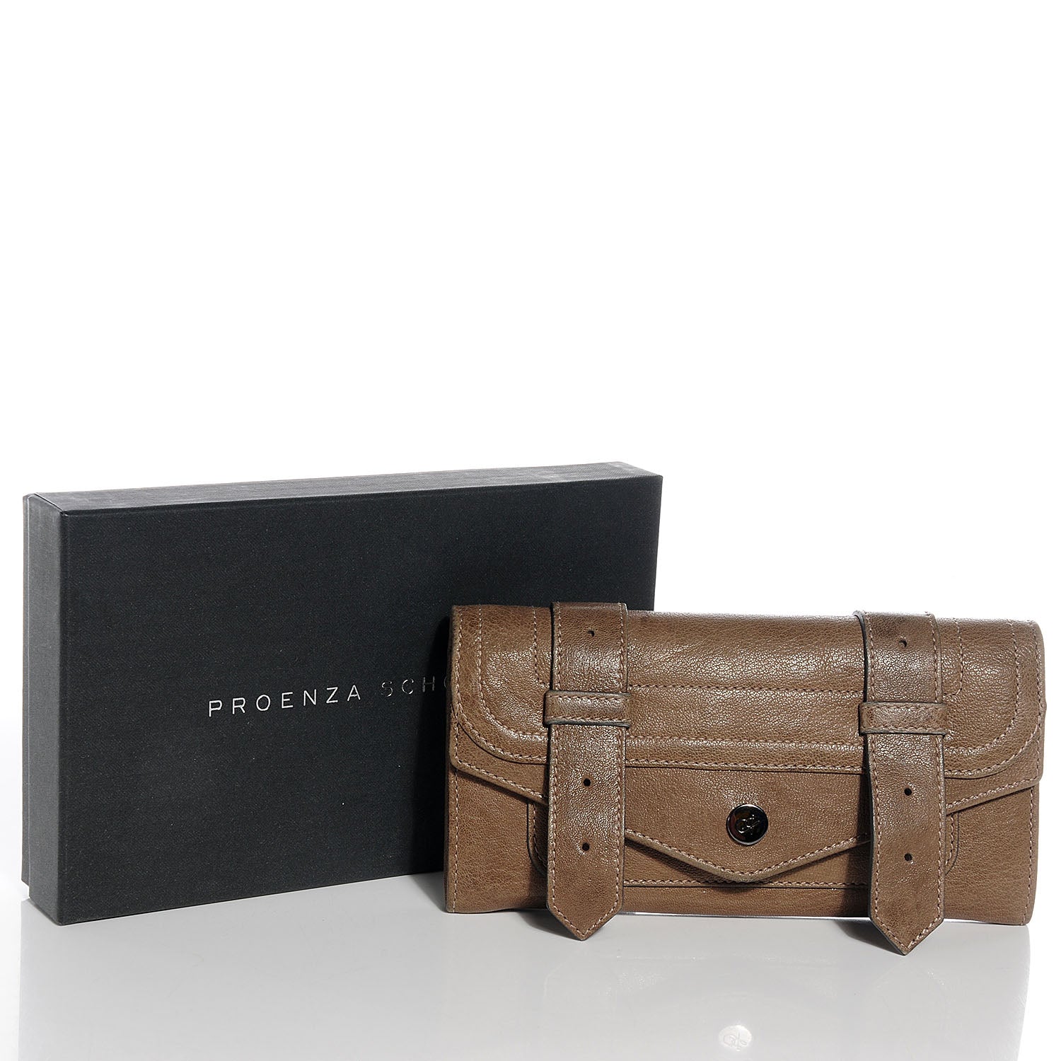 Proenza Schouler Leather PS1 Continental Wallet Smoke 5 of 8
