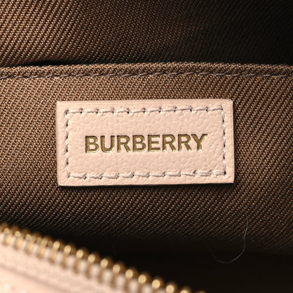 Burberry Calfskin House Check Small Camera Bag Pale Cameo 6 of 9