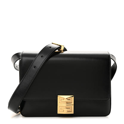 Givenchy Box Calfskin Medium 4G Shoulder Bag Black 1 of 16