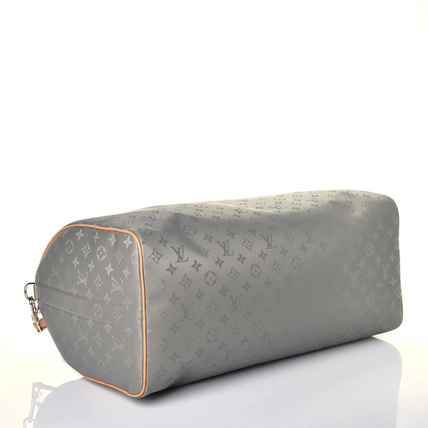 Louis Vuitton Monogram Titanium Keepall Bandouliere 50 4 of 9