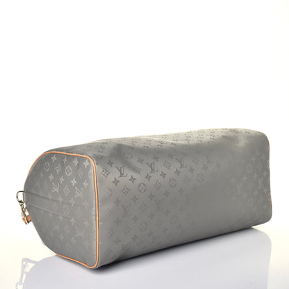 Louis Vuitton Monogram Titanium Keepall Bandouliere 50 4 of 9