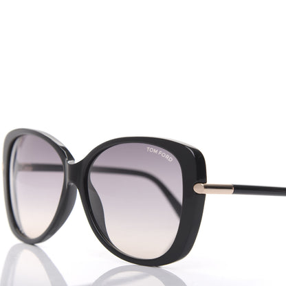 Tom Ford Linda Butterfly Sunglasses TF324 Black 7 of 8