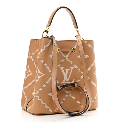 Louis Vuitton Empreinte Monogram Giant Broderies Neonoe MM Arizona 4 of 11
