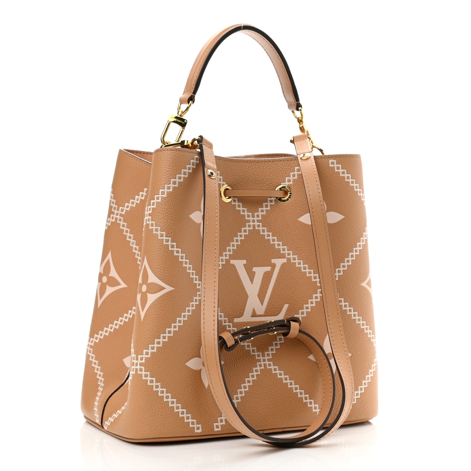 Louis Vuitton Empreinte Monogram Giant Broderies Neonoe MM Arizona 4 of 11