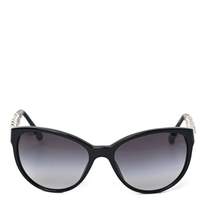 Chanel CC Chain Sunglasses 5215Q Black 2 of 6