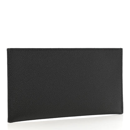 Louis Vuitton Calfskin Felicie Chain Wallet Card Holder Insert Black 3 of 6