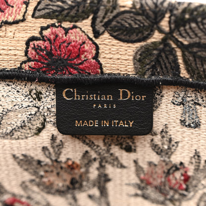 Christian Dior Canvas Embroidered Large Broderie Dior Flowers Book Tote Multicolor 6 of 11