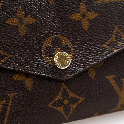 Louis Vuitton Monogram Sarah Wallet NM 10 of 12