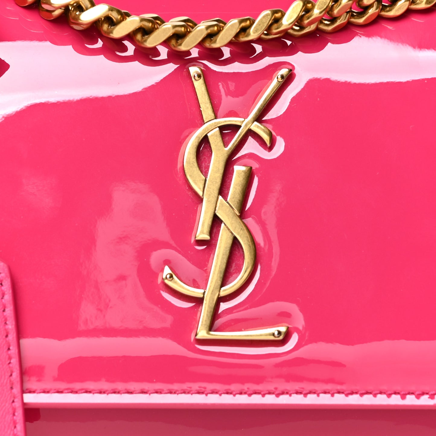 Patent Small Monogram Sunset Bubblegum