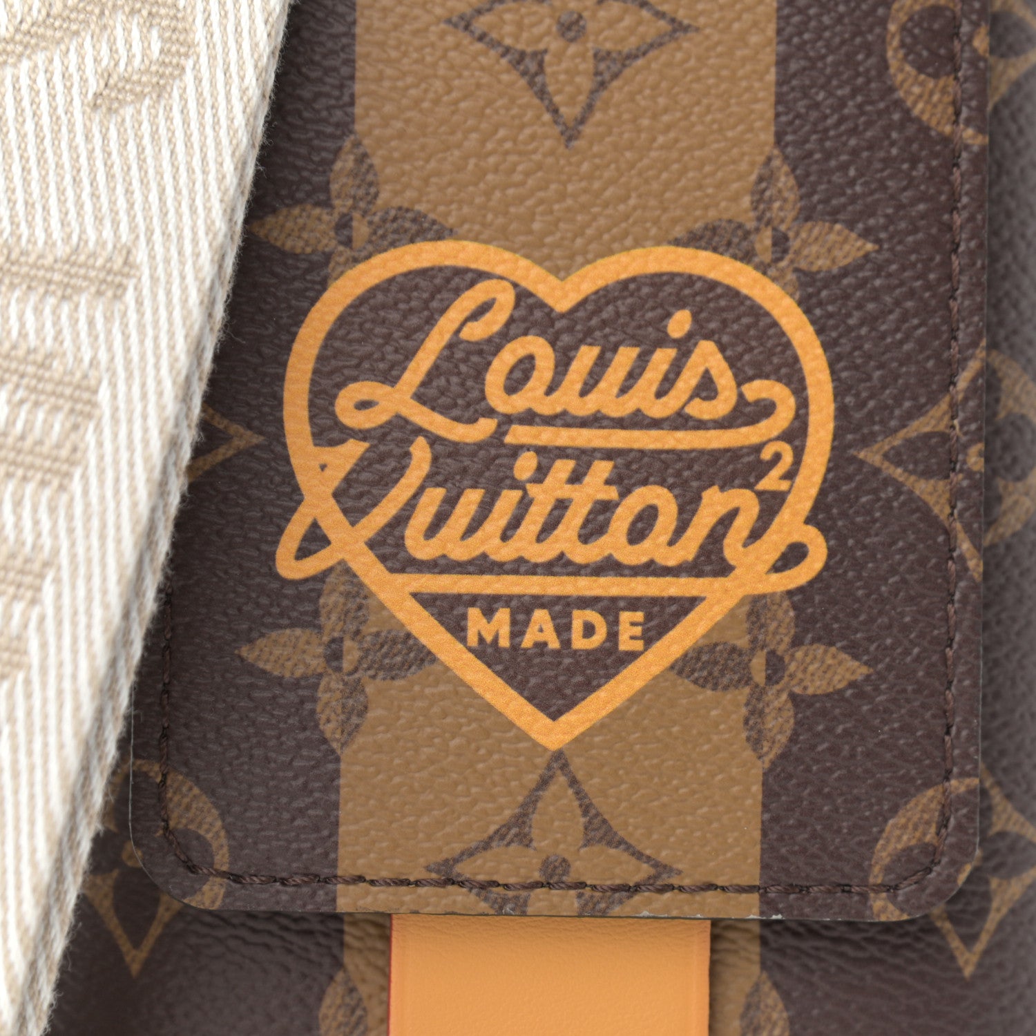Louis Vuitton X NIGO Reverse Monogram Flat Double Phone Pouch 7 of 9