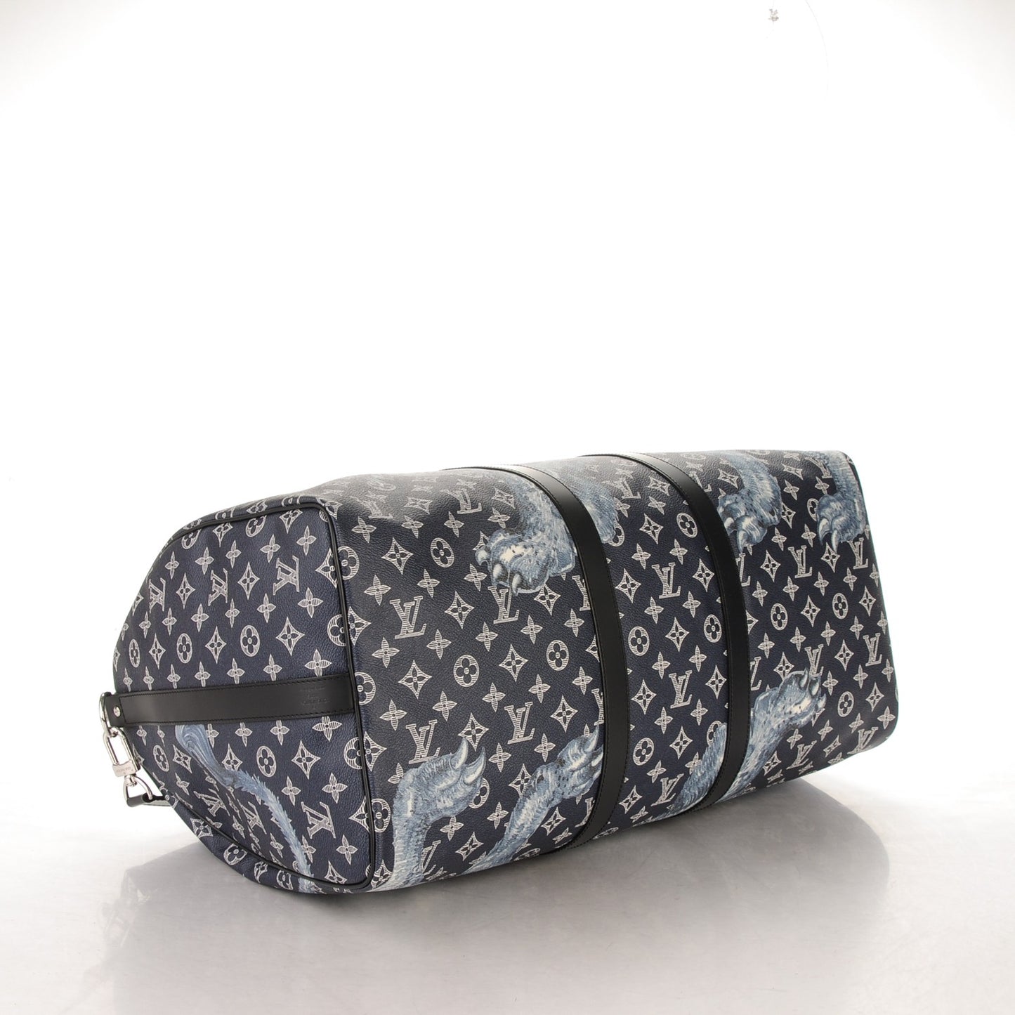 Savane Monogram Lion Chapman Keepall Bandouliere 55 Encre