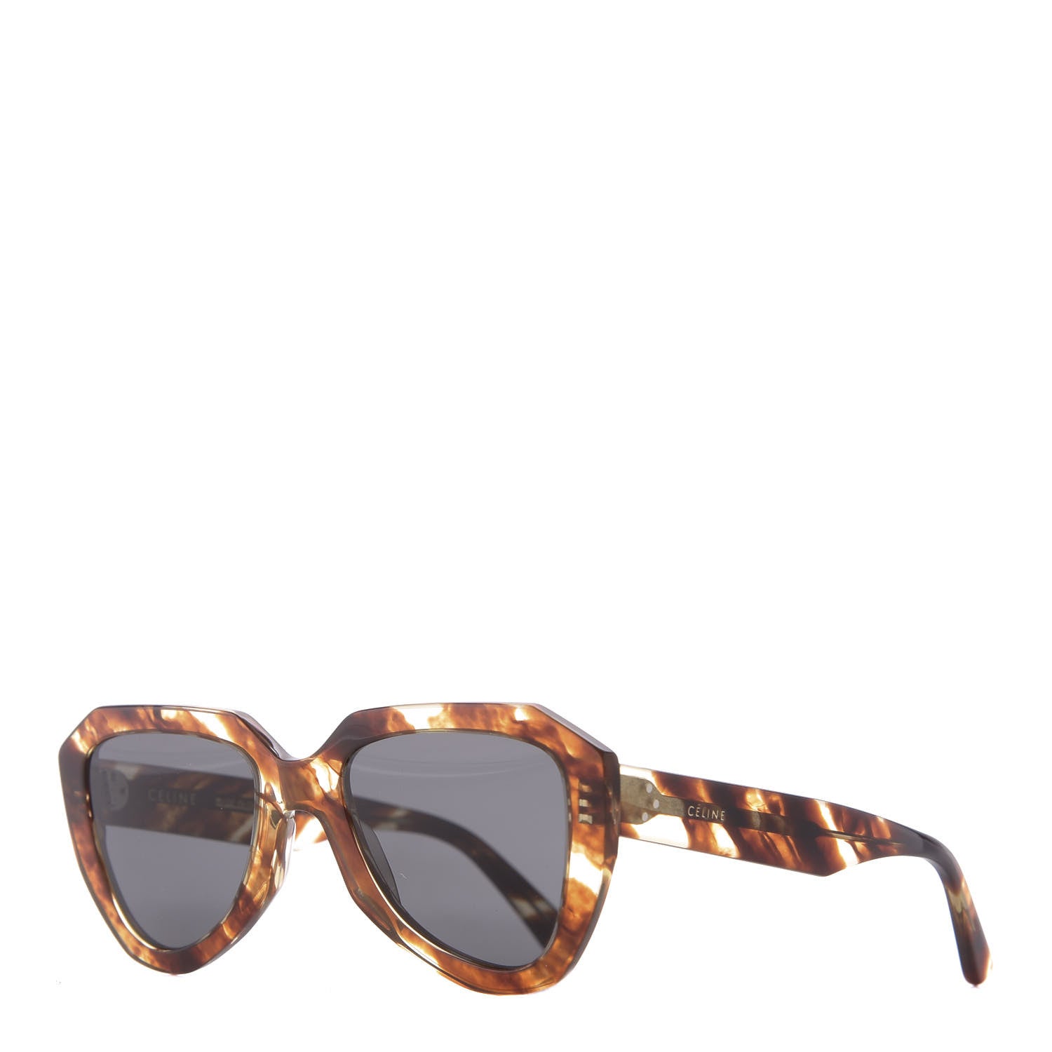 Celine Cat Eye Sunglasses CL 40046U Havana 1 of 8