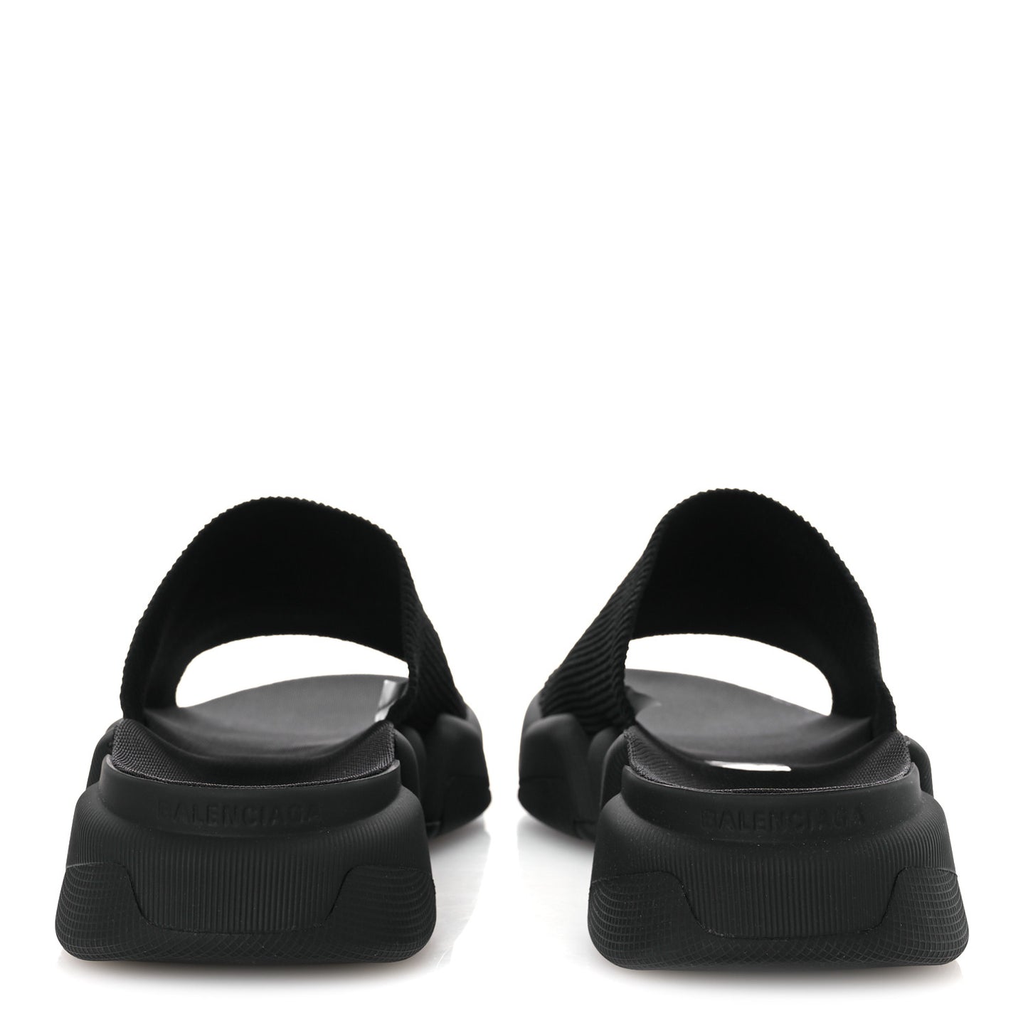 Technical 3D Recycled Knit Womens Speed 2.0 Slide Sandals 39 Black