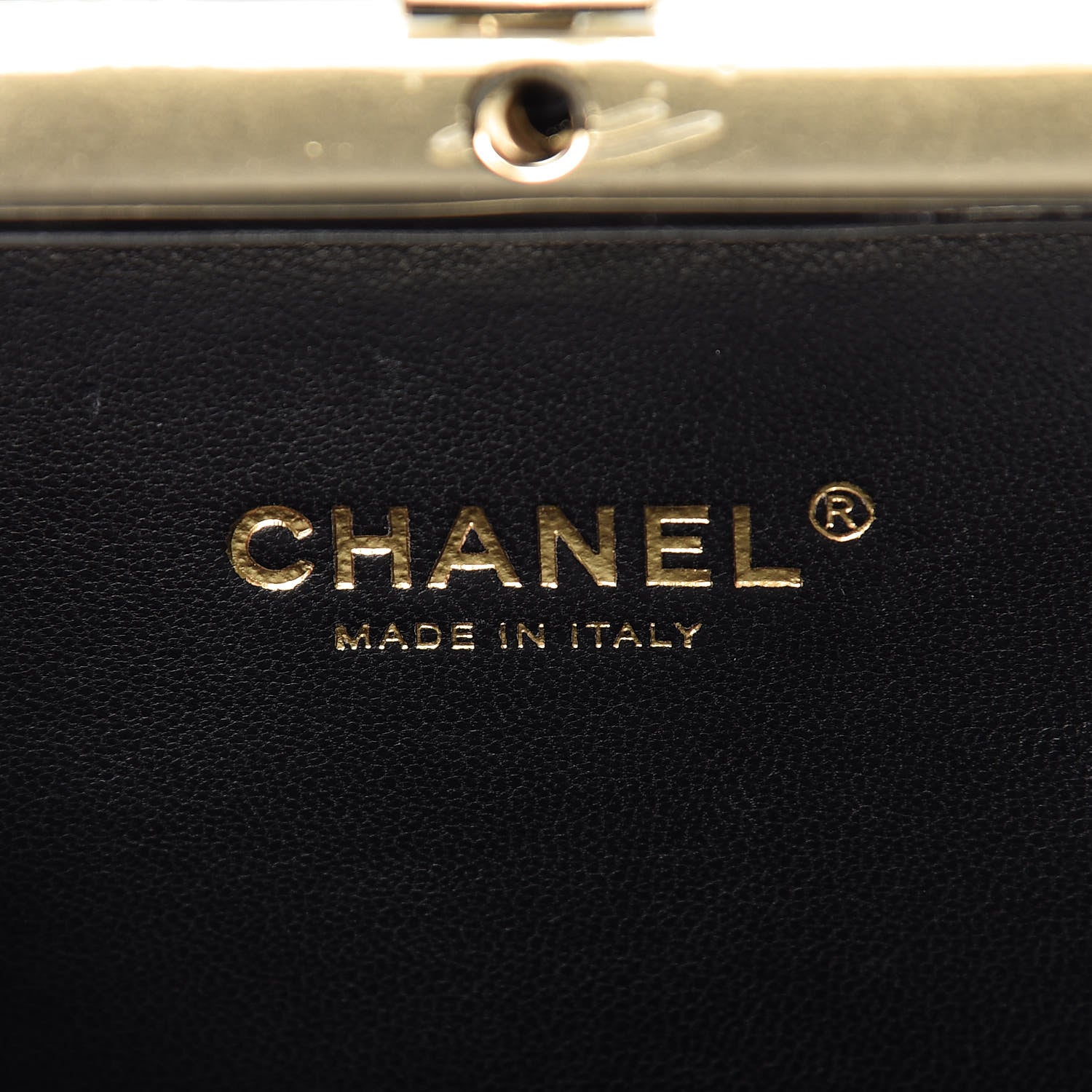 Chanel Plexiglass Strass N°5 Minaudiere Black Gold 6 of 11