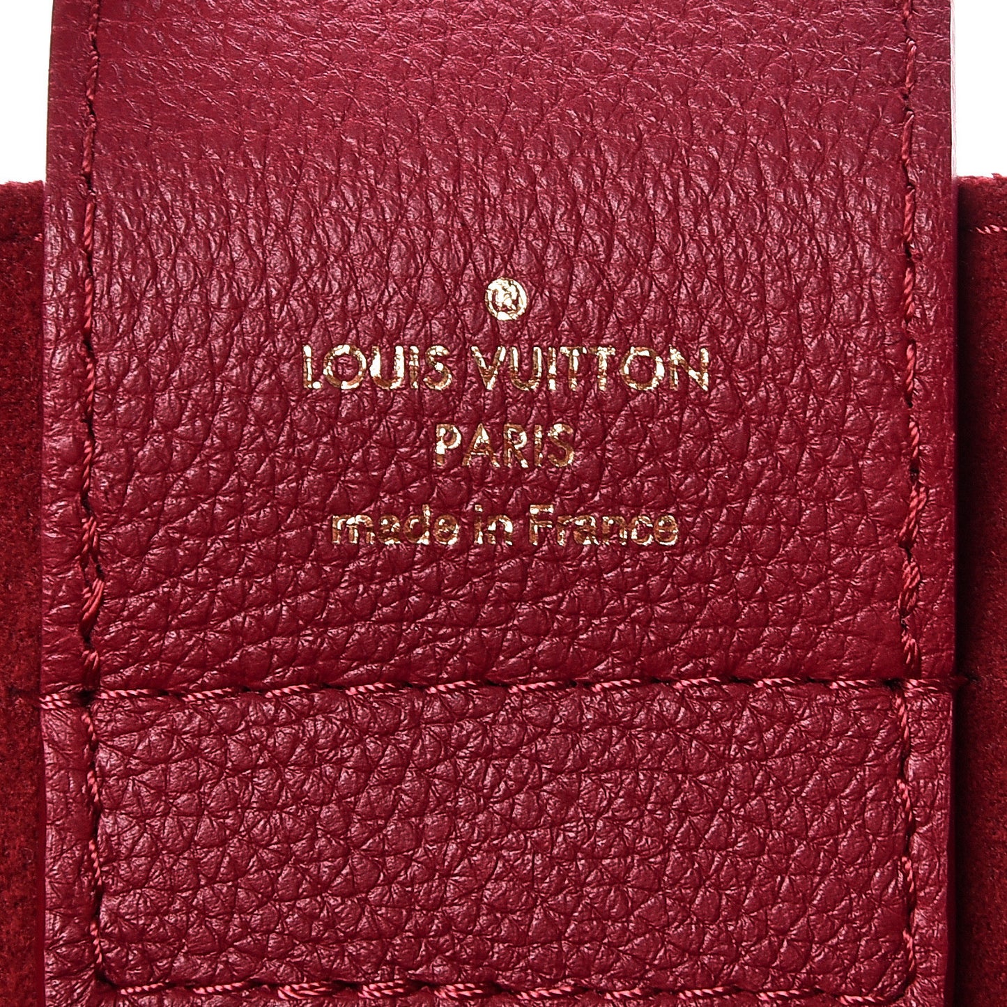 Damier Ebene LV Riverside Lie De Vin