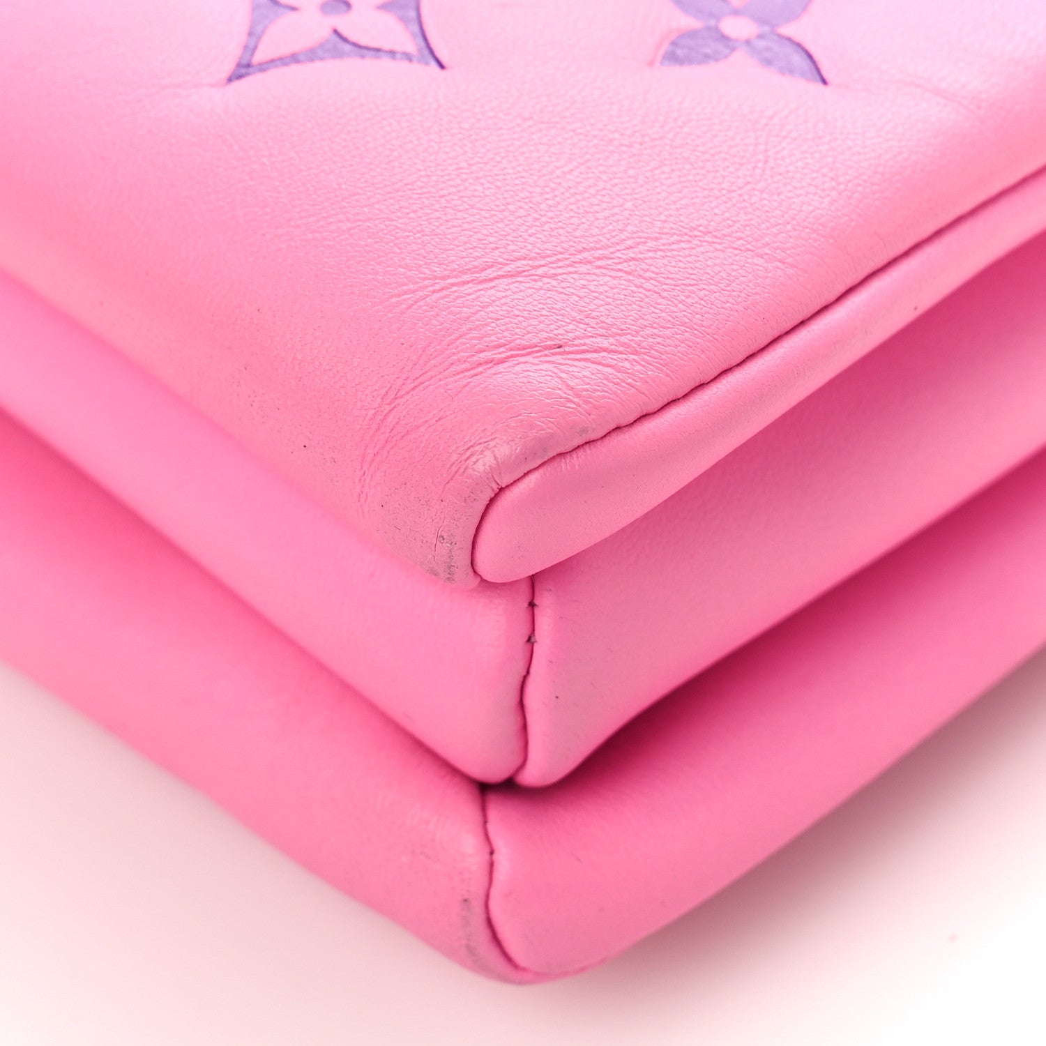 Louis Vuitton Lambskin Embossed Monogram Vuittamins Coussin PM Rose Violet 8 of 8
