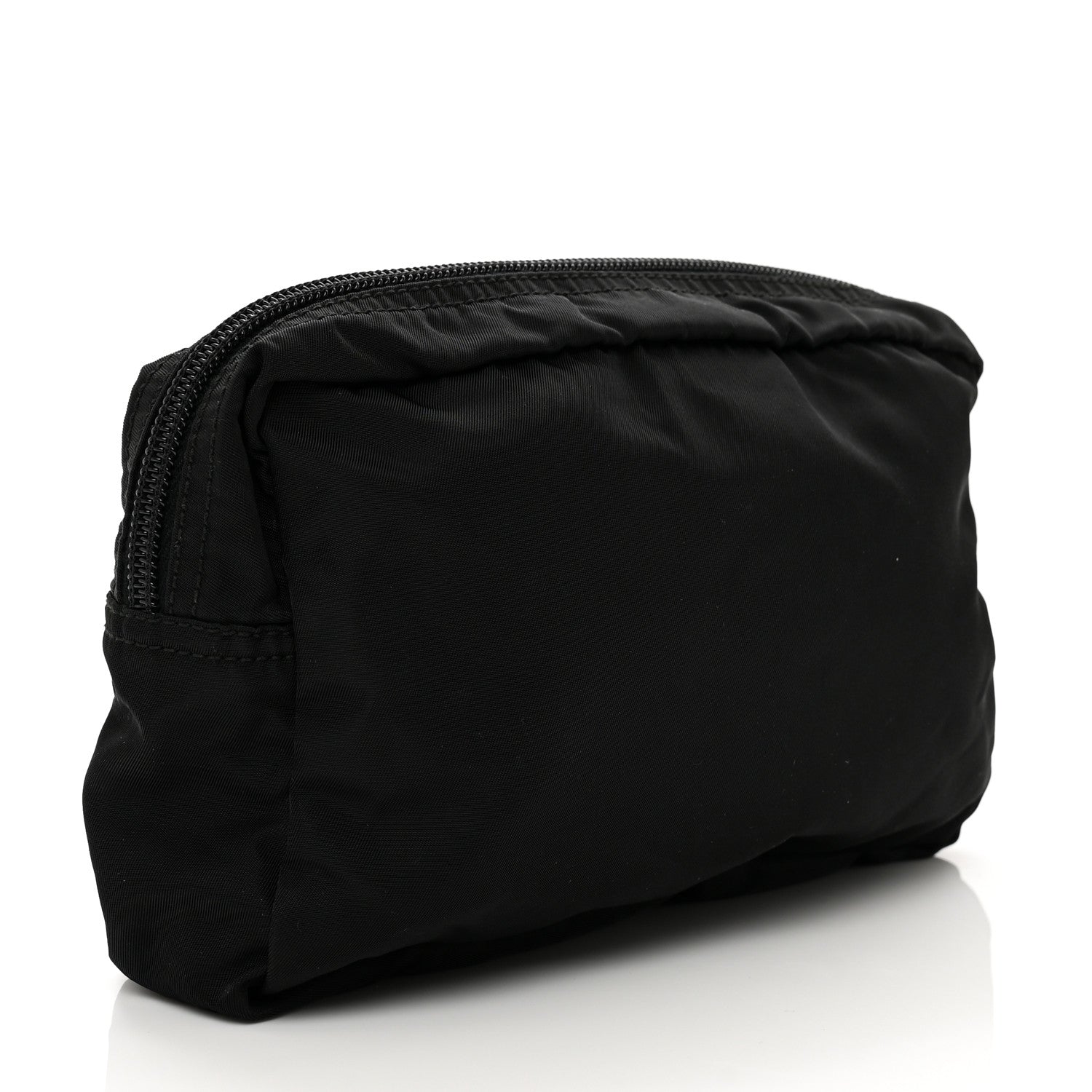 Prada Tessuto Nylon Saffiano Pouch Black 3 of 7