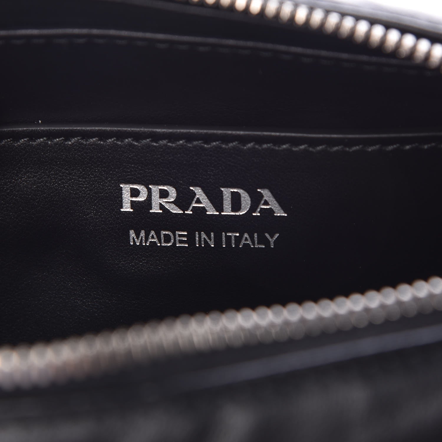 Prada Soft Calfskin Diagramme Crossbody Bag Black 6 of 8