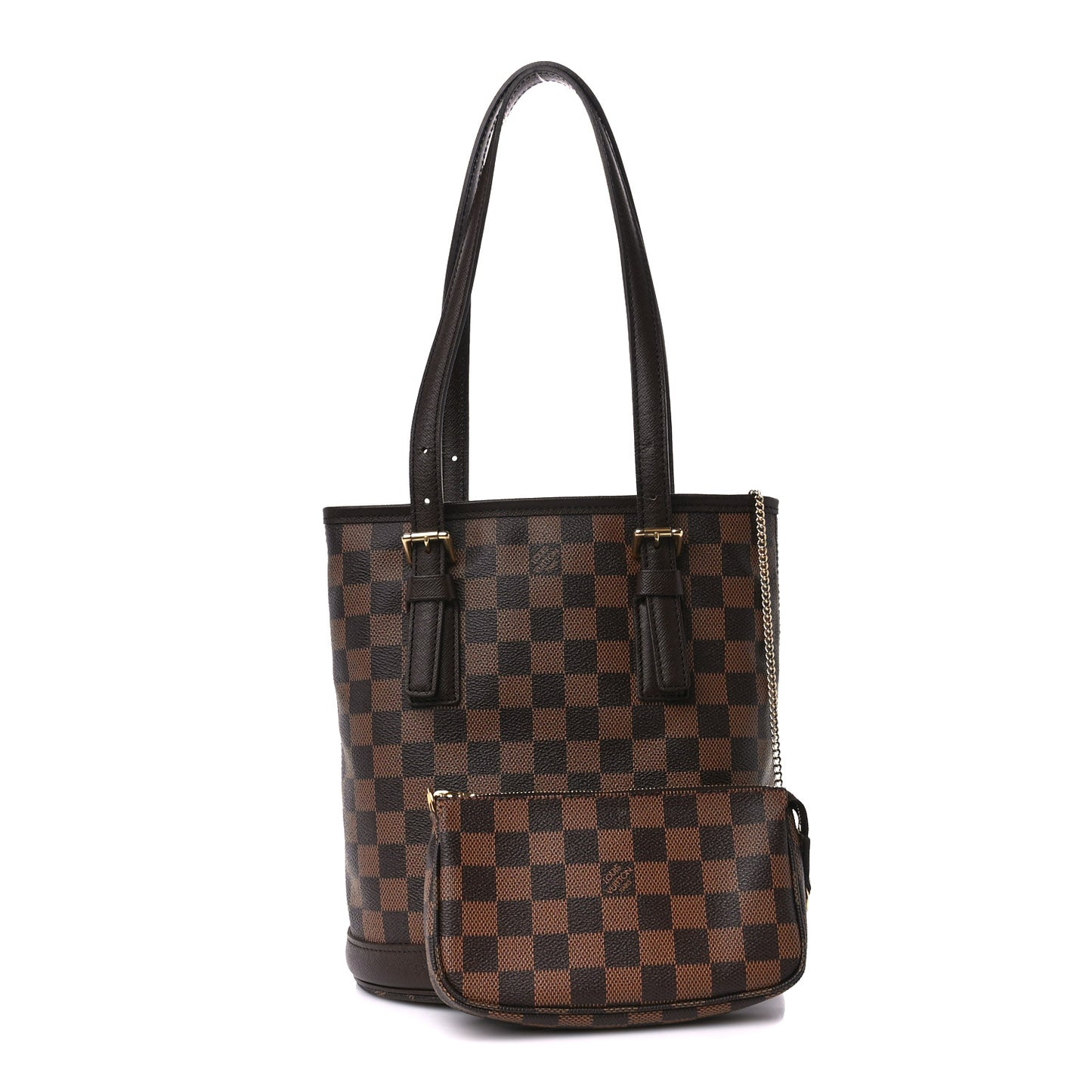 Damier Ebene Marais Bucket 23
