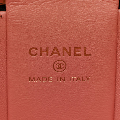 Chanel Patent Quilted Afternoon Tea Top Handle Vanity Case With Chain Black 6 of 10