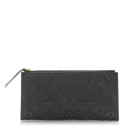 Louis Vuitton Empreinte Felicie Chain Wallet Zippered Insert Black 1 of 6