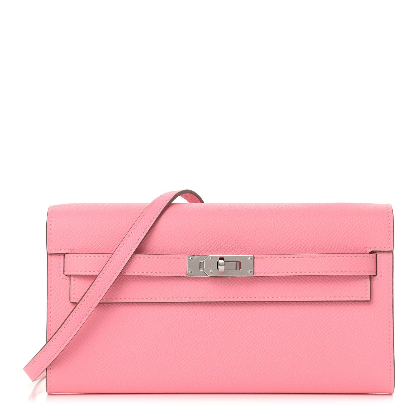 Epsom Kelly Wallet To Go Rose Confetti