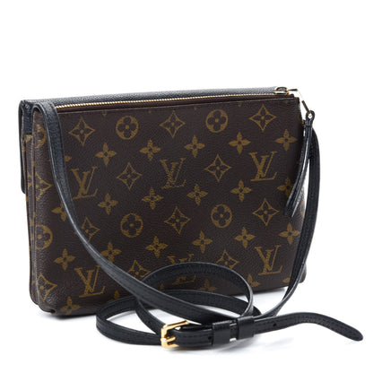 Louis Vuitton Monogram Twice Pochette Black 3 of 13