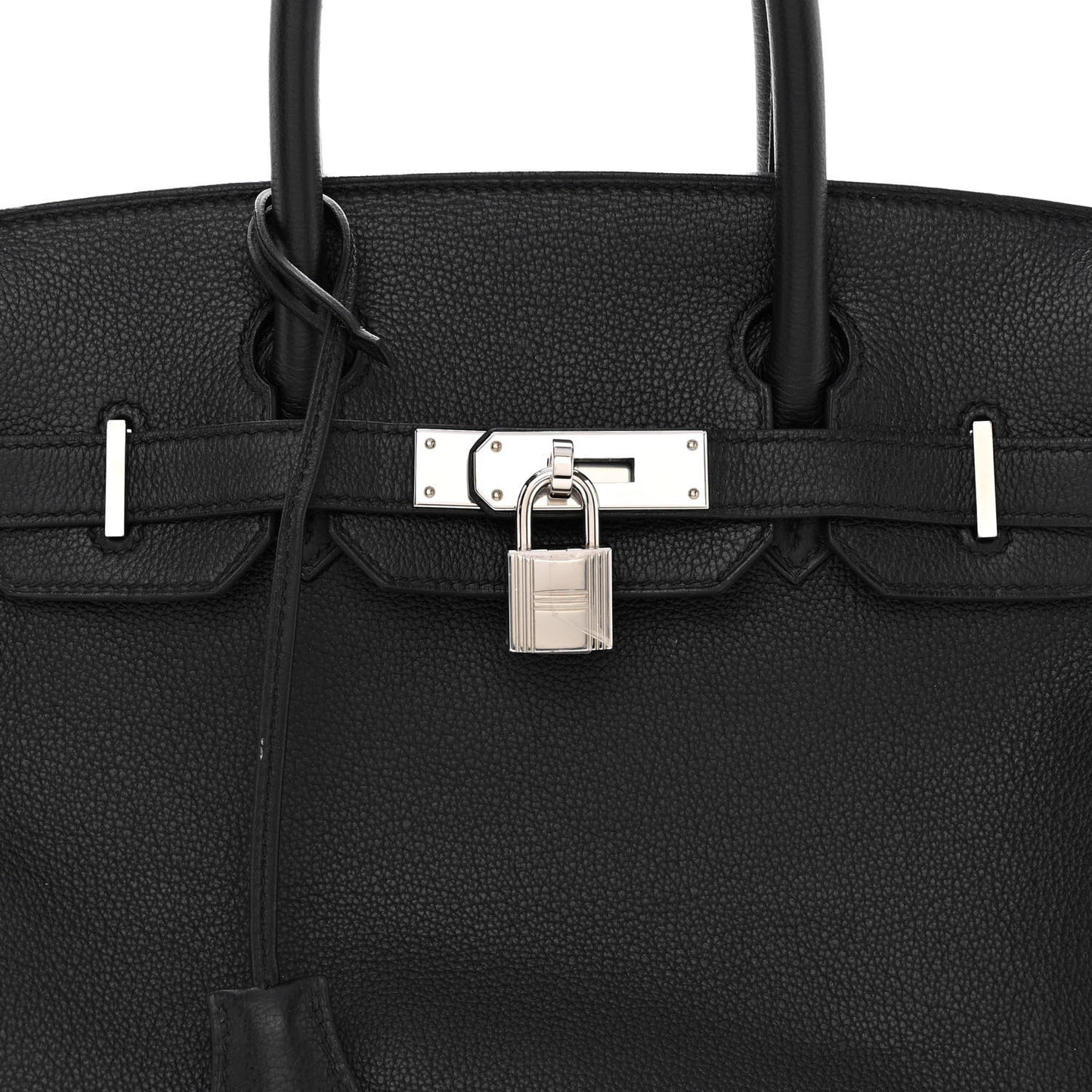 Taurillon Clemence Birkin 30 Black
