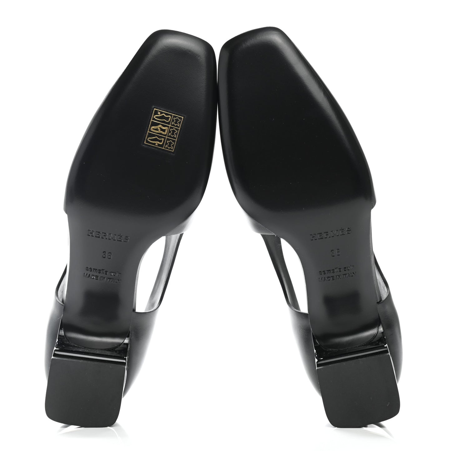 Calfskin Etoile Ankle Boots 36 Black