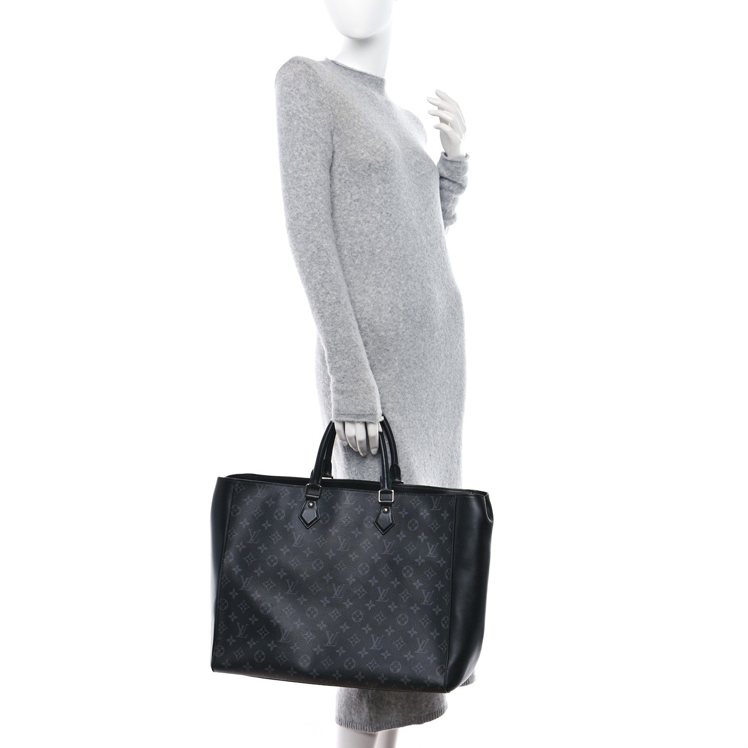 Louis Vuitton LOUIS VUITTON Monogram Eclipse Grand Sac 2 of 11