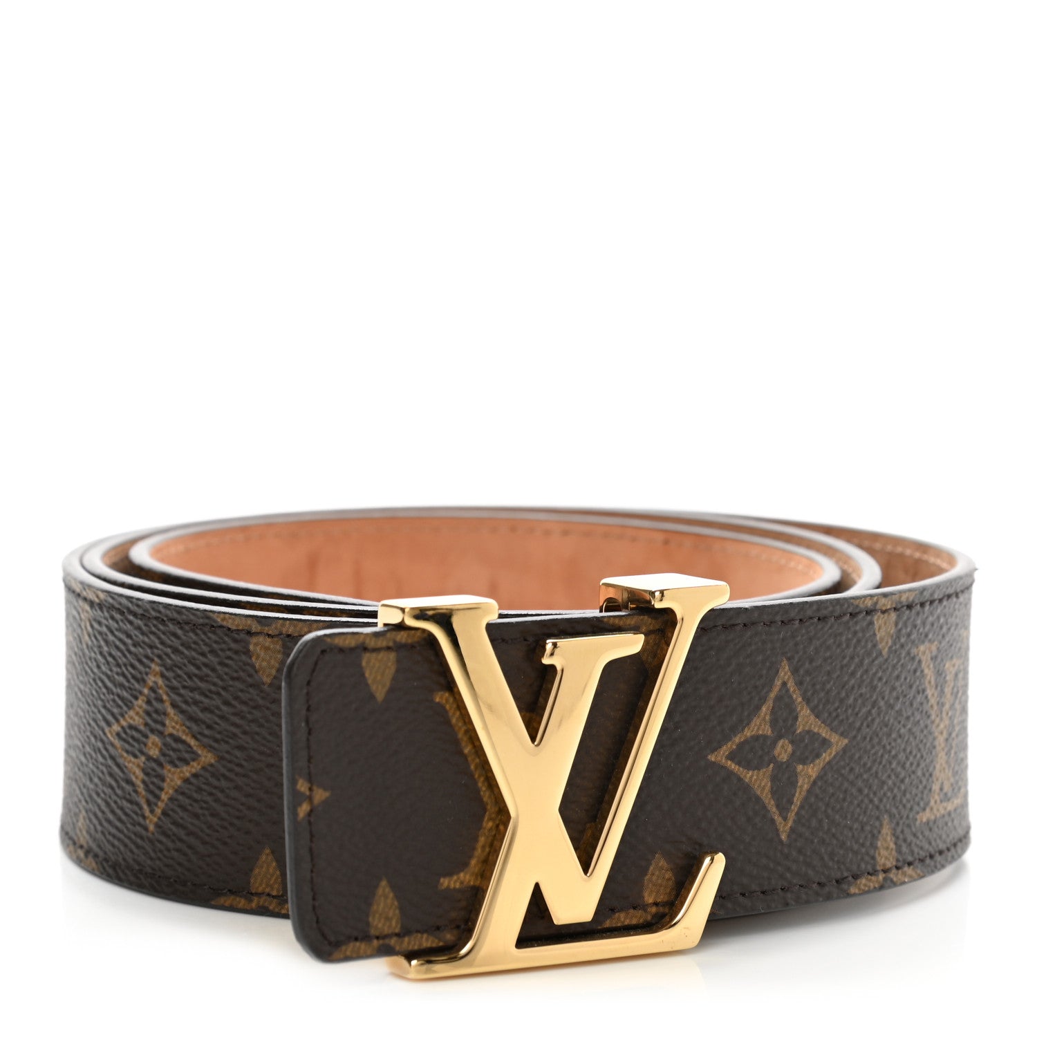 Louis Vuitton Monogram 40mm LV Initiales Belt 95 38 1 of 8