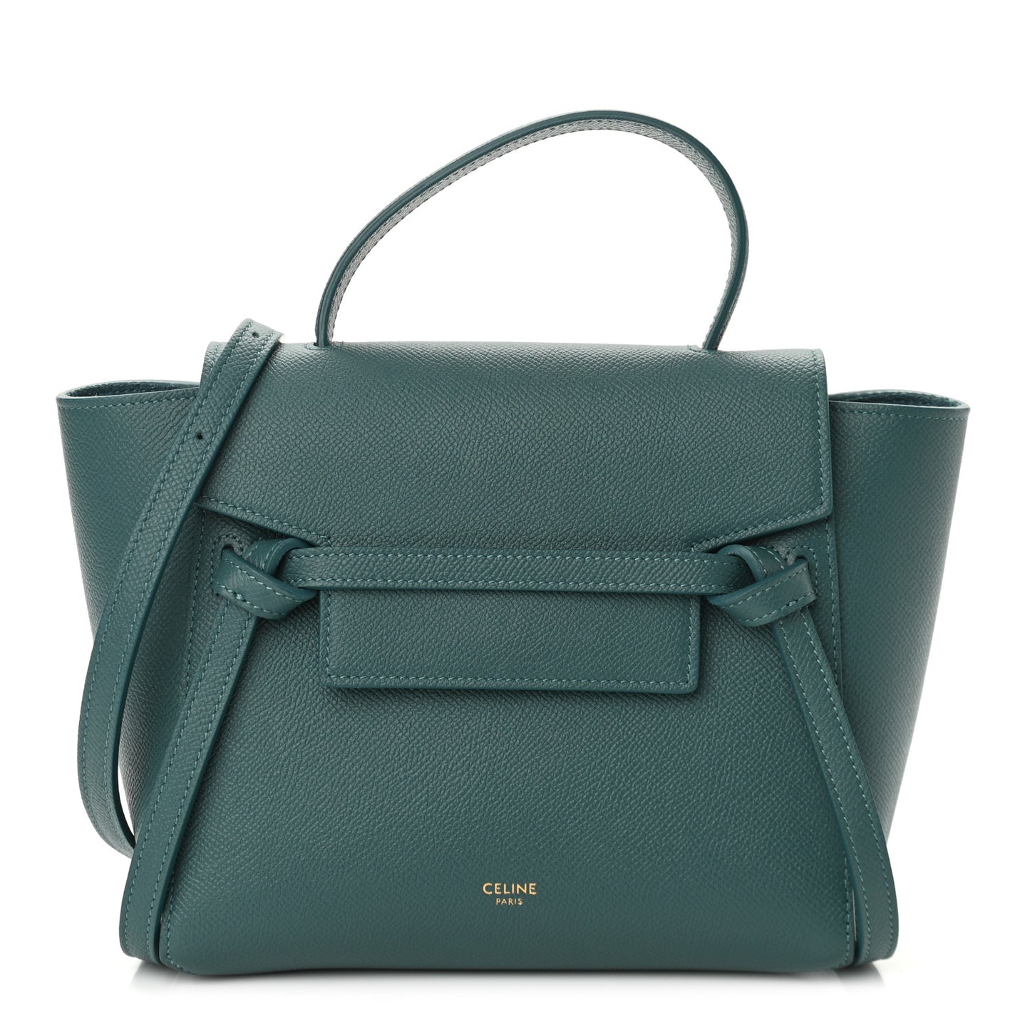 Grained Calfskin Nano Belt Bag Amazone