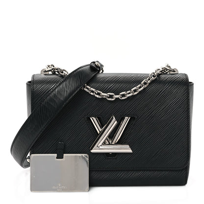 Louis Vuitton Epi Twist Shoulder Bag MM Black 3 of 13