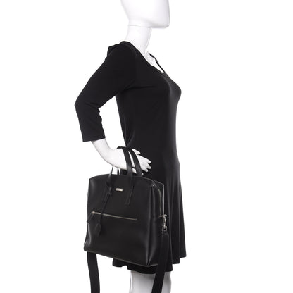Saint Laurent Calfskin Bold Briefcase Black 3 of 12