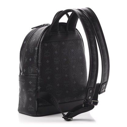 MCM Visetos Small Stark Backpack Black 2 of 10
