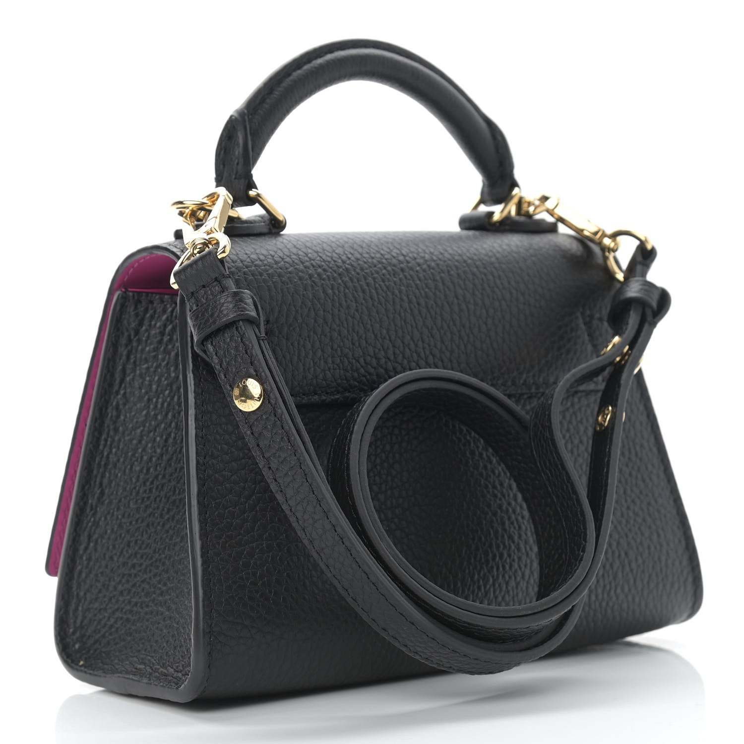 Louis Vuitton Taurillon Twist One Handle BB Black 3 of 8