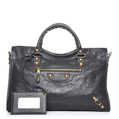 Balenciaga Agneau Giant 12 Gold Hardware City Gris Fossile 1 of 8