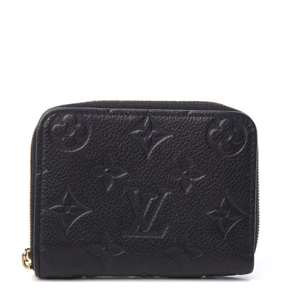 Louis Vuitton Empreinte Zippy Coin Purse Black 1 of 5