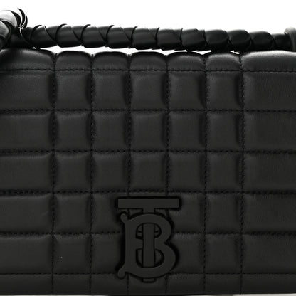 Burberry Lambskin Quilted Small Lola Hoof Bag Black 7 of 10