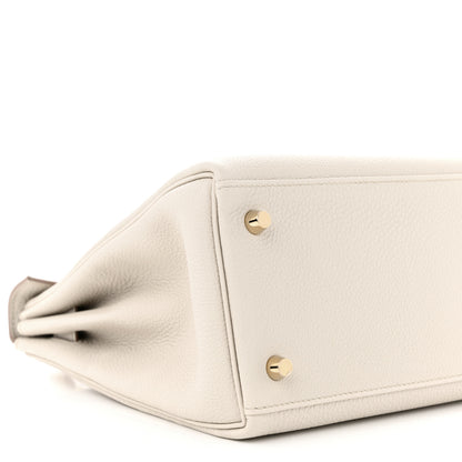 Hermes Togo Kelly Retourne 28 Beton 9 of 12