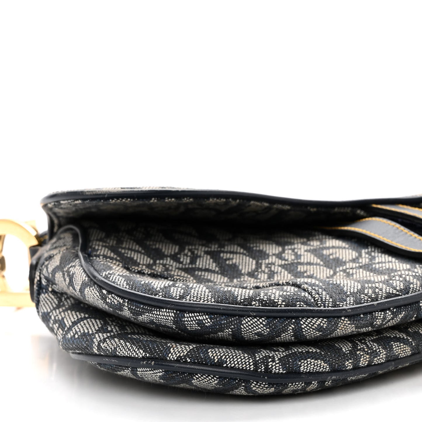 Monogram Saddle Bag Blue