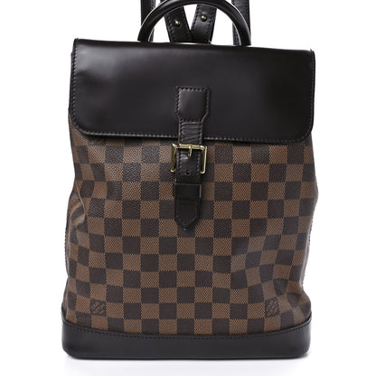 Louis Vuitton Damier Ebene Soho Backpack 8 of 9
