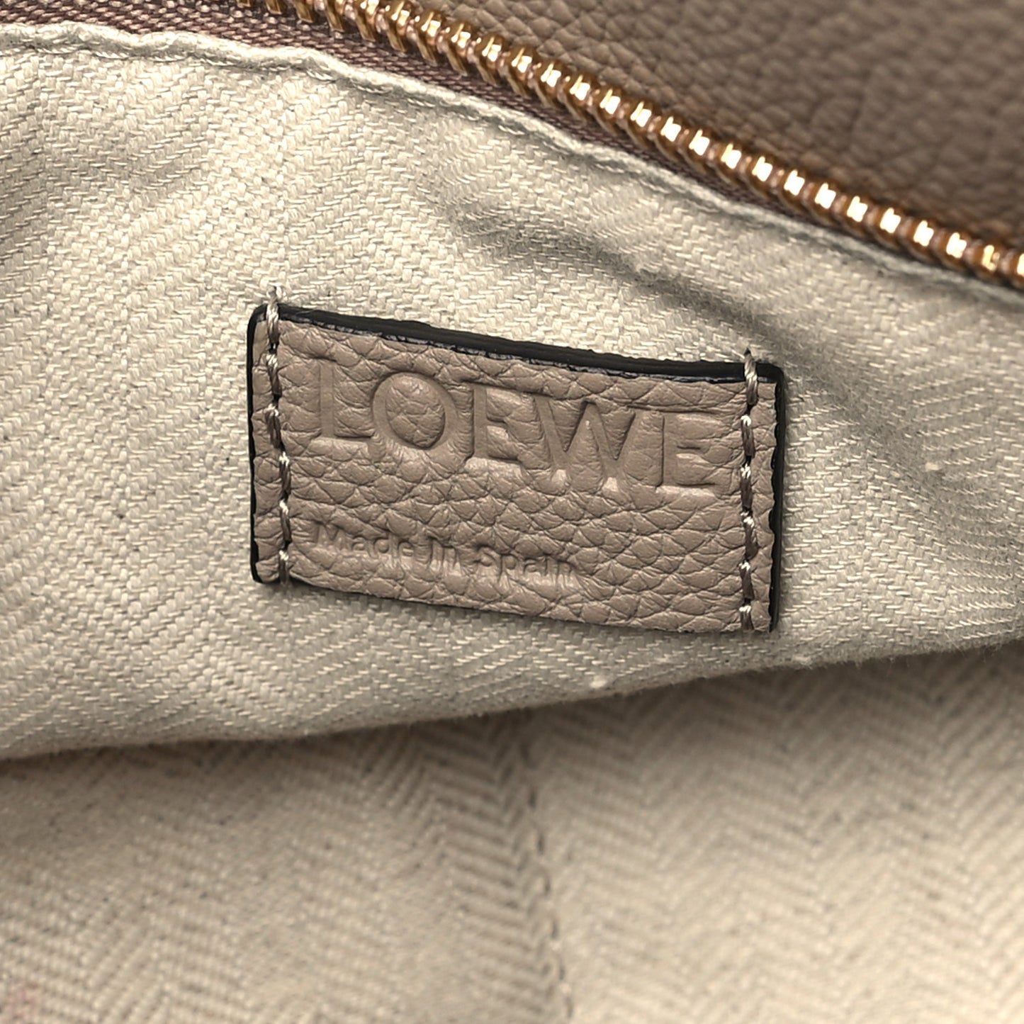 Calfskin Medium Puzzle Bag Sand