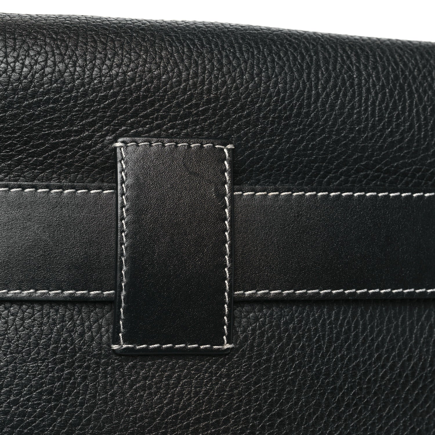 Loewe Grained Calfskin Small Bolso Belt Messenger Bag Black 12 of 12