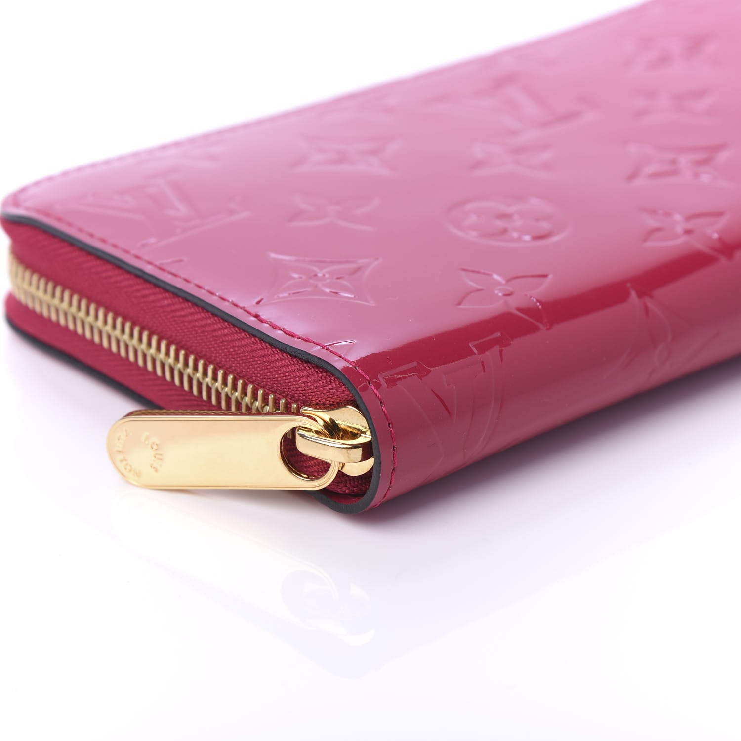 Louis Vuitton Vernis Zippy Wallet Fuchsia 5 of 9