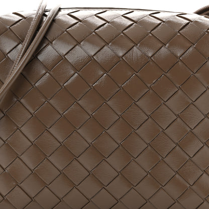 Bottega Veneta Polished Nappa Intrecciato Knot Small Loop Camera Bag Pinecone 7 of 9