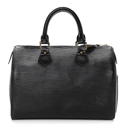 Louis Vuitton Epi Speedy 25 Black 1 of 8