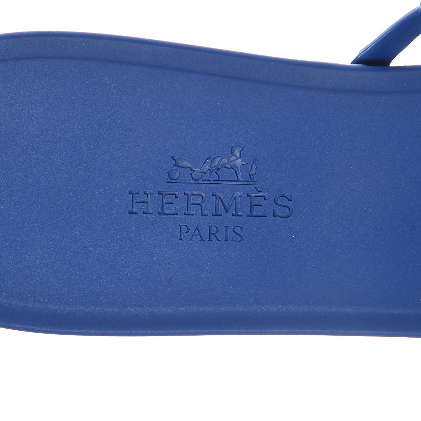 Rubber Chaine d'Ancre Rivage Sandals 37 Bleu Smalt