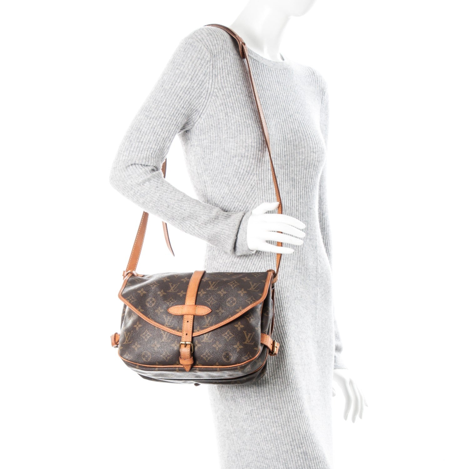 Louis Vuitton Monogram Saumur 30 2 of 6